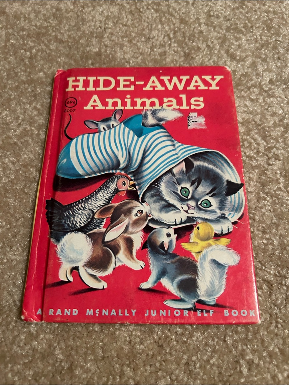 Hide-Away Animals Rand McNally children’s book